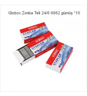 Globox Zımba Teli 24/6 6982 gümüş *10