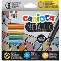 Carioca Metalik Keçeli Kalem 8'Li