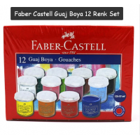 Faber Castell Guaj Boya 15GR. 12 Renk Set