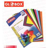 GLOBOX A4 10RENK FON KARTONU