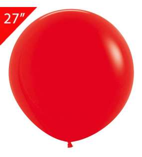 Jumbo 27" Pastel HBK Balon Kırmızı