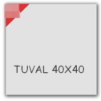 TUVAL 40X40 DÜZ