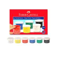 Faber-Castell Parmak Boyası 25ml 6Renk