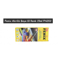 Fenix Akrilik Boya 10 Renk 15ml FN202