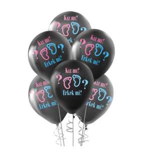 Cinsiyet Partisi Baskılı Balon 100'lü