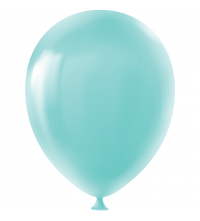 Pastel Balon Baskısız 100lü -Su Yeşil-