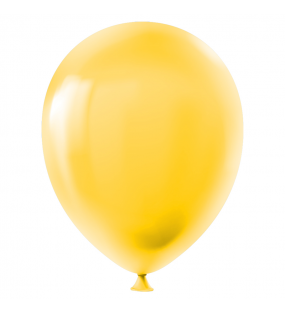Pastel Balon Baskısız 100lü -Sarı-