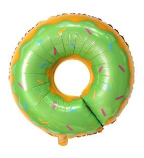 Yeşil Donut 0020 Folyo Balon 80cm