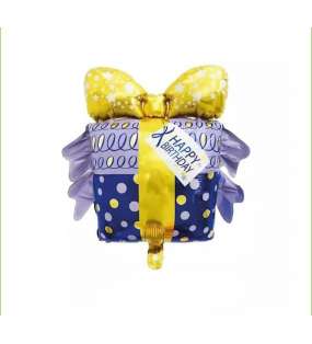 Gift Box Shape 0129 Hediye Kutusu Folyo Balonu 70cm