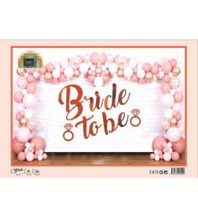 Bride To Be Yüzüklü 92×48 Kart Banner