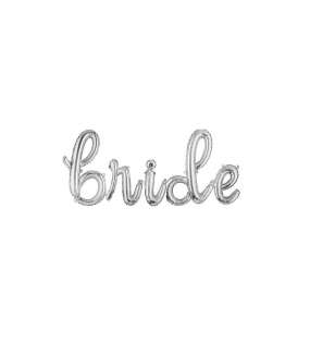 Bride El Yazısı Gümüş 18″ Folyo Balon