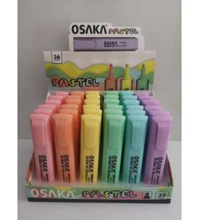Osaka Pastel Renk Fosforlu Kalem *36